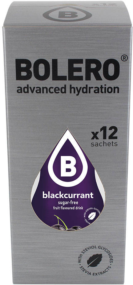 Bolero Bolero Blackcurrant ze stewią 9g BOX 12szt.