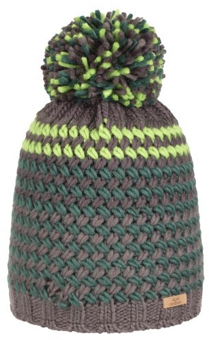 Nordbron Czapka dziecięca Wera Beanie posy green 53-55