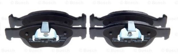 Bosch Klocki hamulcowe 0 986 494 852 BP2026