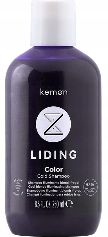 Kemon Szampon Liding Color Cold włosy Blond 250ml
