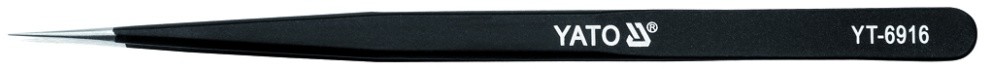 YATO Pęseta prosta antystatyczna 140 mm powlekana YT-6916
