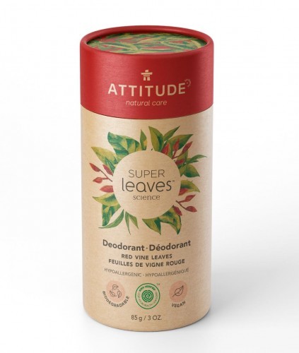 ATTITUDE Attitude, Naturalny Dezodorant, Red Vine Leaves, 8