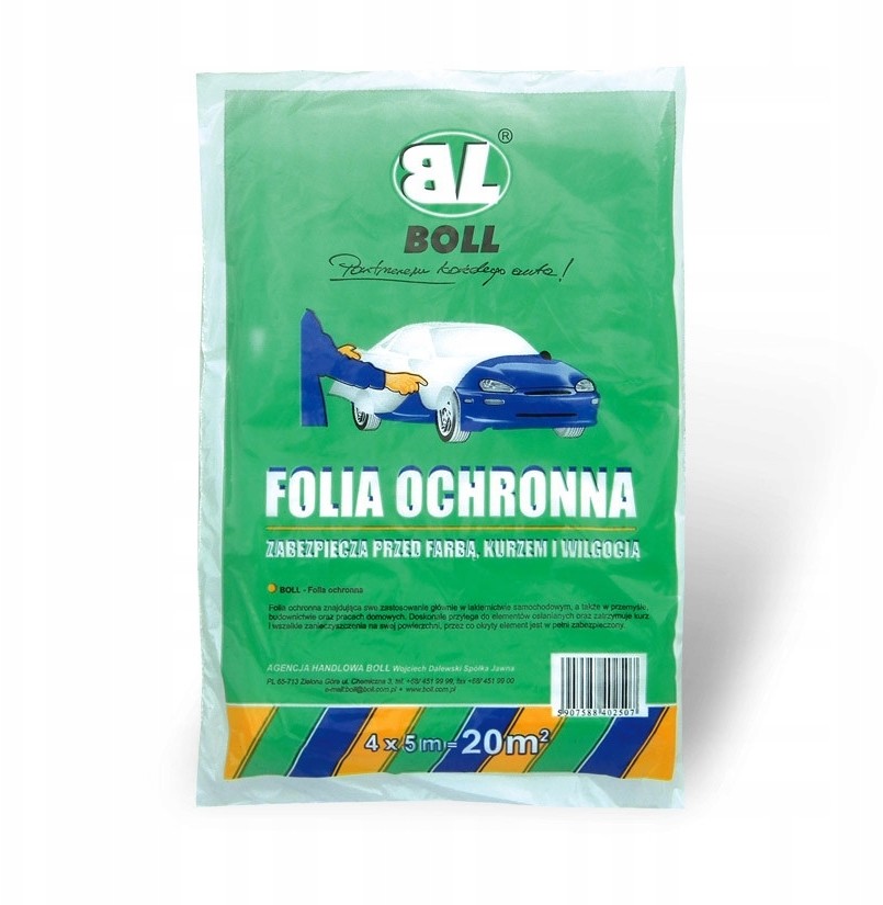 Boll Folia Ochronna Malarska Lakiernicza 4 X 5 M