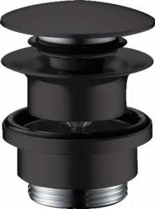 Hansgrohe 50100670 Komplet odpływowy Push-Open do umywalek i bidetów mat czarny