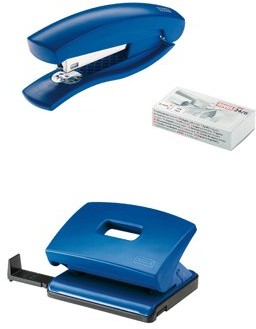 Novus Twin zestaw C1/C216 Blister w komplecie staple, niebieski 020-1660