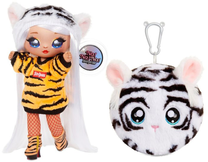 MGA Entertainment Na Na Na Surprise Bianca Bengal w balonie z pomponem i confetti 571742