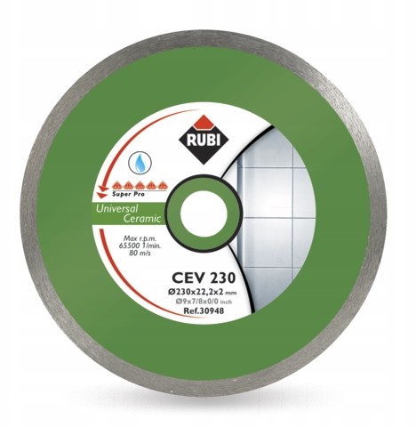 RUBI Cev 300 Superpro Tarcza Diamentowa Płytek