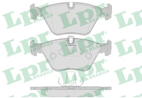 LPR Klocki hamulcowe - komplet 05P649