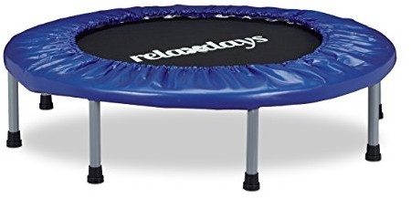 Relaxdays Faltbar trampolina, niebiesko-czarna, M 10020801