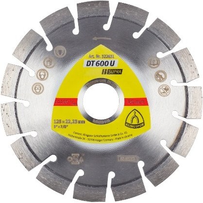 Klingspor Tarcza diamentowa 125 mm