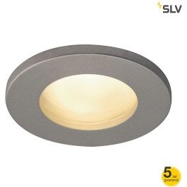 SLV SPOTLINE DOLIX OUT GU10 ROUND srebrno szara 1001167