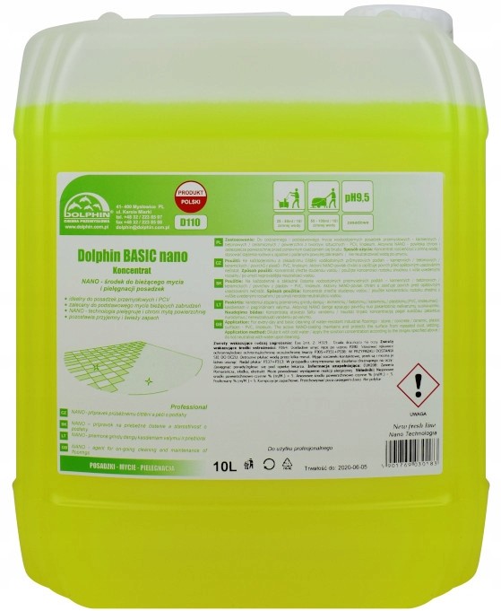 Dolphin Basic Nano 10L Mycie Pielęgnacja Posadzek