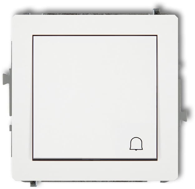 Karlik DECO - Mechanizm łącznika zwierny dzwonek (biały mat) 25DWP-4