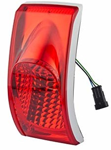 HELLA 2SB 008 805-201 Lampa tylna zespolona - Halogen - 12V - Kolor szkła reflektora: czerwony - Wtyczki: AMP - z lewej/z prawej 2SB 008 805-201