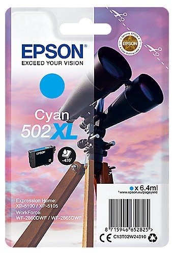 Epson c13t02 W24010 Cyan oryginalne wkłady atramentowe 1er Pack 2984089