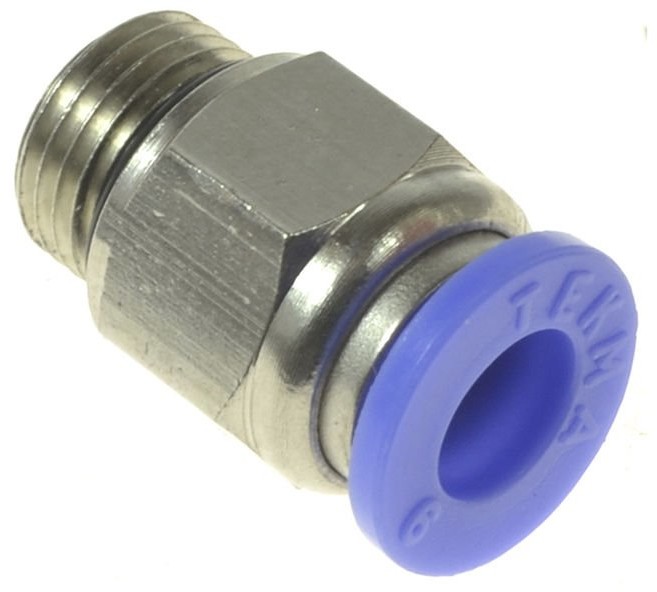 TEKMA Złączka Wtykowa Prosta Na Wąż 8Mm Gwint 1/8