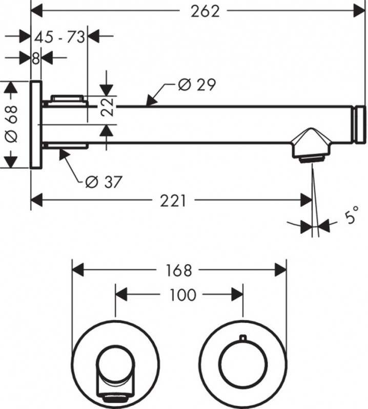 Hansgrohe Uno 45113820