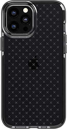 TECH21 Evo Check do Apple iPhone 12 Pro Max 5G zwalczanie zarazków antybakteryjne etui na telefon z 12 stóp ochrona przed upadkiem, czarne T21-8395