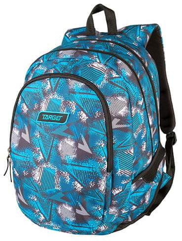 Target PLECAK 3 ZIP ABSTRAKCYJNY NIEBIESKI 26298 PLECAK 3 ZIP ABSTRAKCYJNY NIEBIESKI 26298