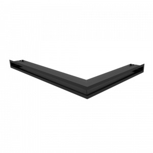 Kratki.pl LUFT SF narożny lewy czarny 76,6x54,7x6 LUFT/NL/60/45S/C/SF