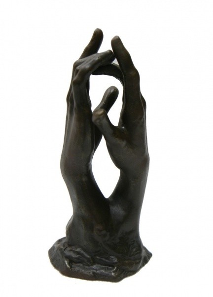 Parastone Figurka DŁONIE Le secret - August Rodin - reprodukcja rzeźby (1906-1909 r) RO15