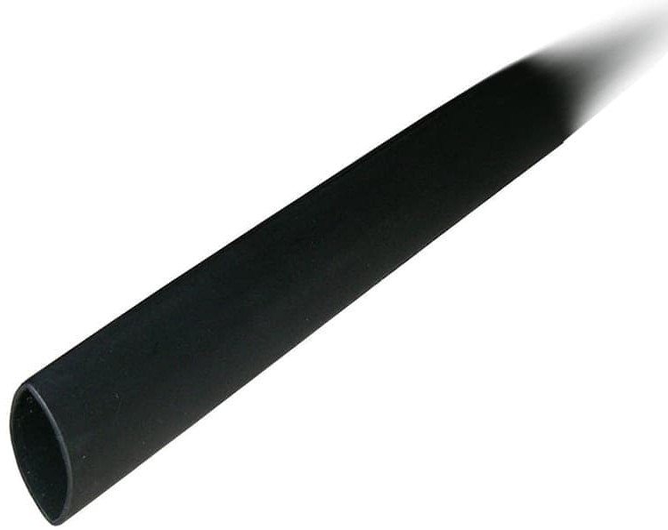 Cabletech Rurka termokurczliwa 3 mm 100 cm czarny)