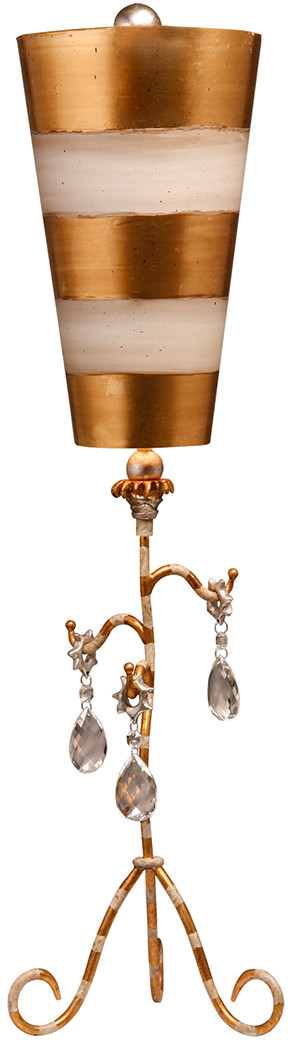 Flambeau TIVOLI GOLD FB/TIVOLI/TL GD lampa stołowa 1x60W/E27  ELSFB/TIVOLI/TL GD
