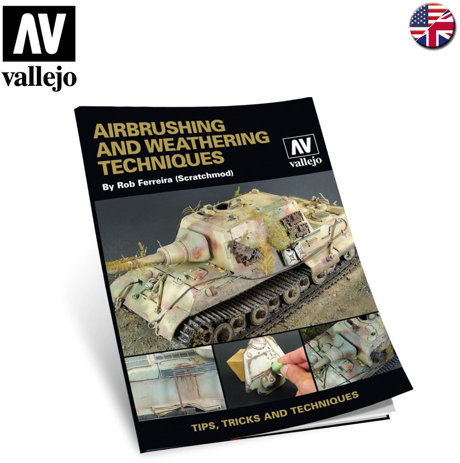 Vallejo Książka: Airbrush And Weathering Technics (ENG) Vallejo 75002