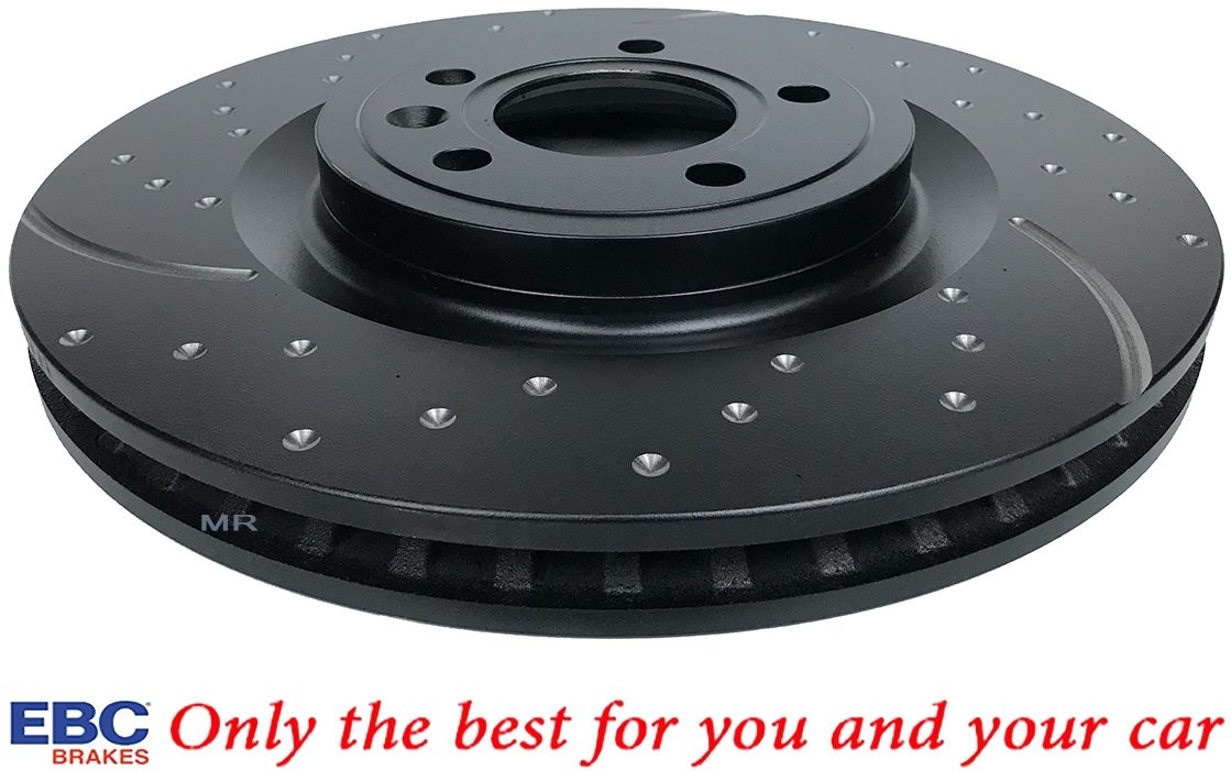 EBC Brakes Przednia NAWIERCANA NACINANA tarcza hamulcowa 336mm EBC seria GD Ford Mustang 2011-2014 GD7546