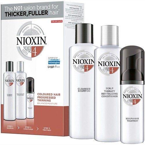 Nioxin no thinning zestaw szampon odżywka kuracja