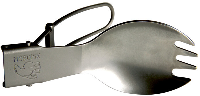 Nordisk Nordisk Titanium Spork składany tytan  2021 Sztućce turystyczne 119025
