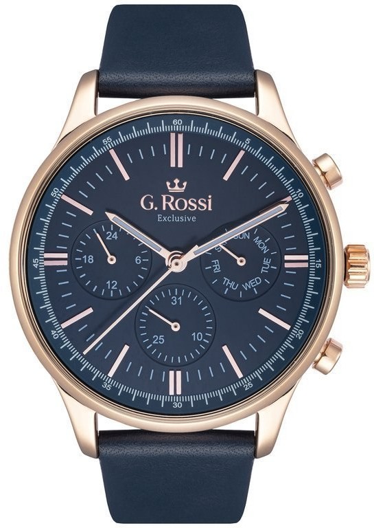 G. Rossi ZEGAREK G. ROSSI - E-10602A2-6F3 - EXCLUSIVE 