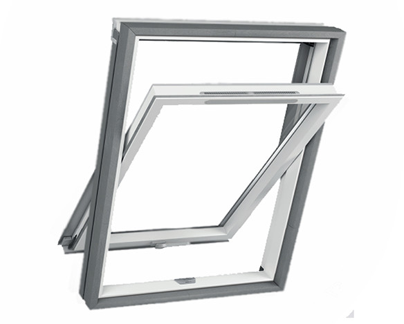 Roofart Okno dachowe obrotowe 3-szybowe RoofART PCV Thermo XCT