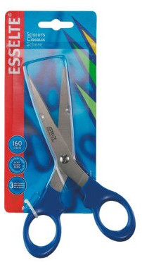 LEITZ 82116 nożyce do cięcia papieru 2000, 160 MM, 6-calowy, niebieski uchwytu 82116