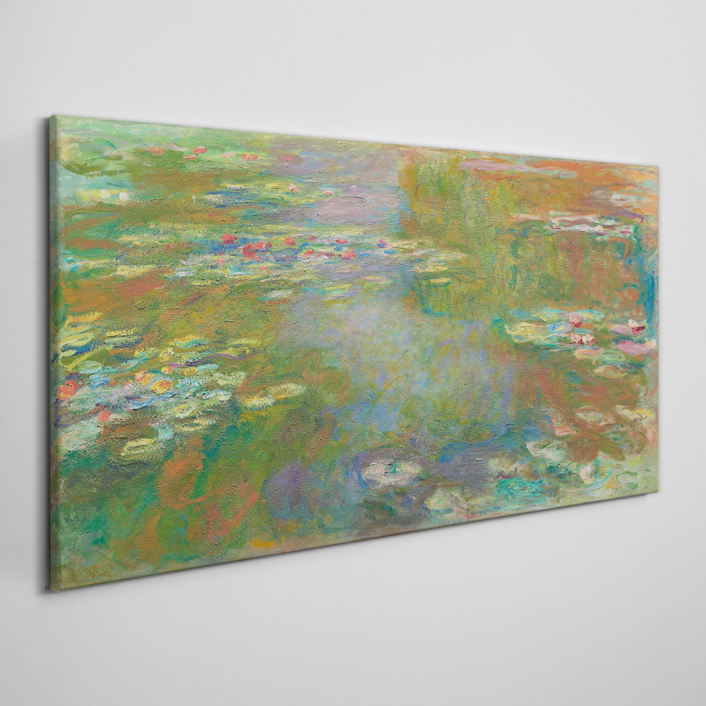 PL Coloray Obraz na Płótnie Woda lilie Monet 100x50cm
