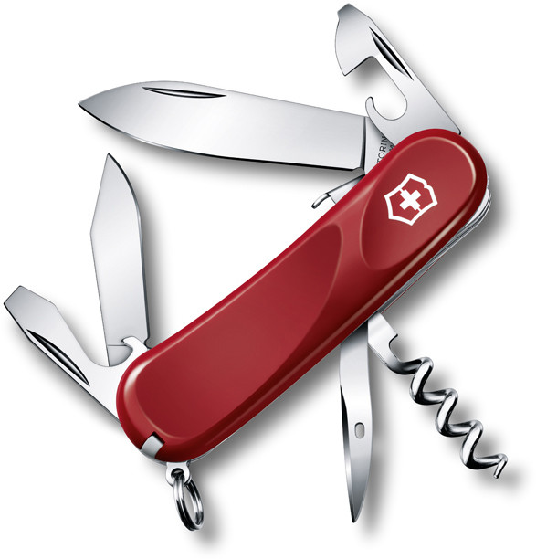 Victorinox Scyzoryk Evolution S101 85mm czerwony)