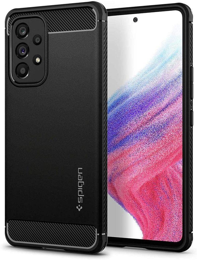 Spigen RUGGED ARMOR GALAXY A53 5G MATTE BLACK fd-20523-0
