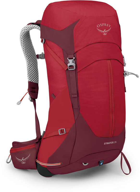 Osprey Stratos 26 Backpack Men, czerwony 2022 Plecaki turystyczne 10004053