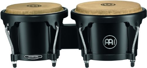 Meinl Percussion Zestaw meinl Percussion hb50bk plastik ABS bongo, Headliner Series, średnica 16,51 cm (6,5 cala) Macho/19,05 cm (7,5 cala) hembra, czarny HB50BK