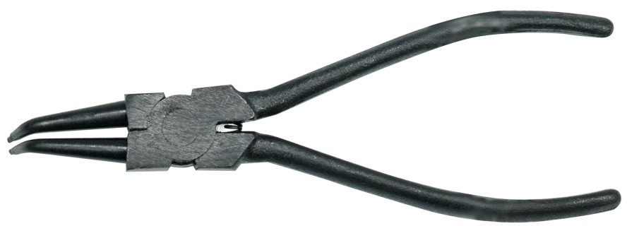 VOREL szczypce segera 150mm wewn/wygięte 43040