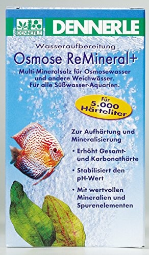 Dennerle Ponieważ olcha 7035 osmozy remineral +, 250 G