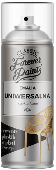 Forever paints Emalia uniwersalna szybkoschnąca Forever Paints 400 ml bezbarwna matowa