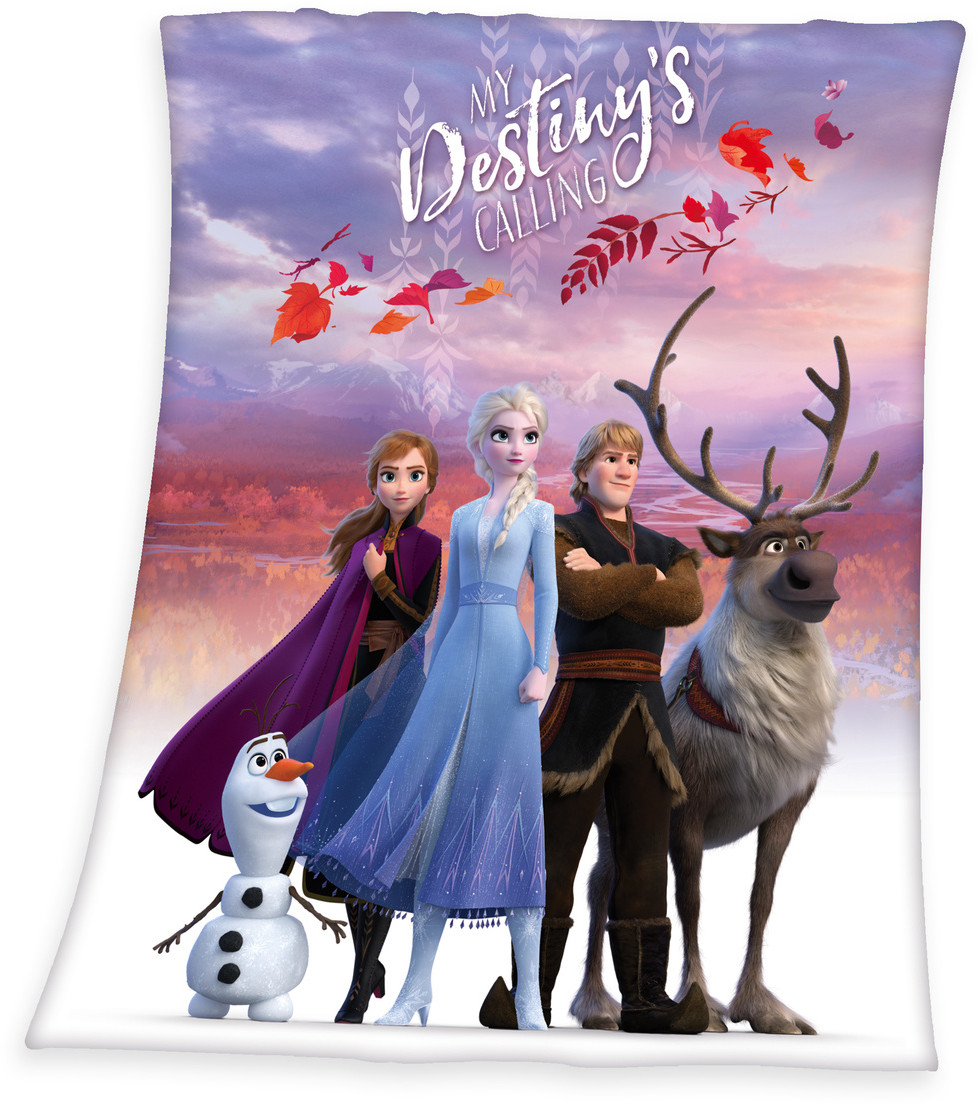 Koc dziecięcy Frozen 2 My destinys calling, 130 x 160 cm