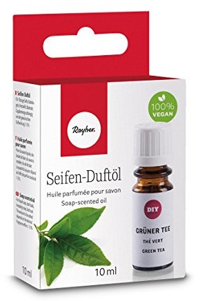 Rayher Hobby Rayher 34251000 olejek zapachowy firmy zielona herbata, SB box 10 ML mydła 34251000