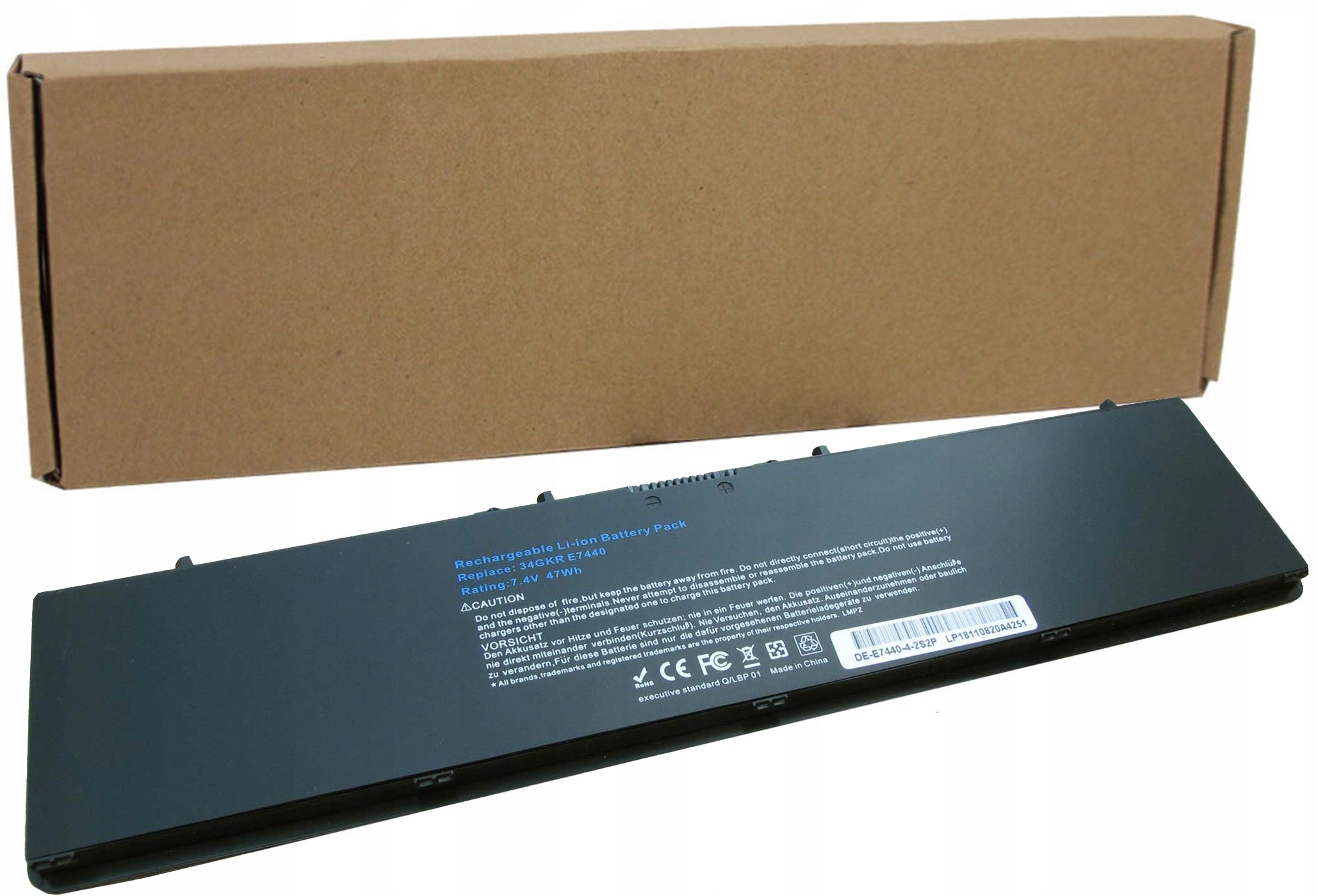 Dell Bateria do laptopa Latitude E7440 E7450 47Wh