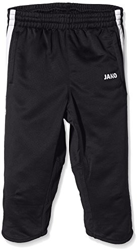 Jako spodnie męskie 3/4 trainingsshorts Active, czarny, M 1607683_Schwarz/Weiß_XL