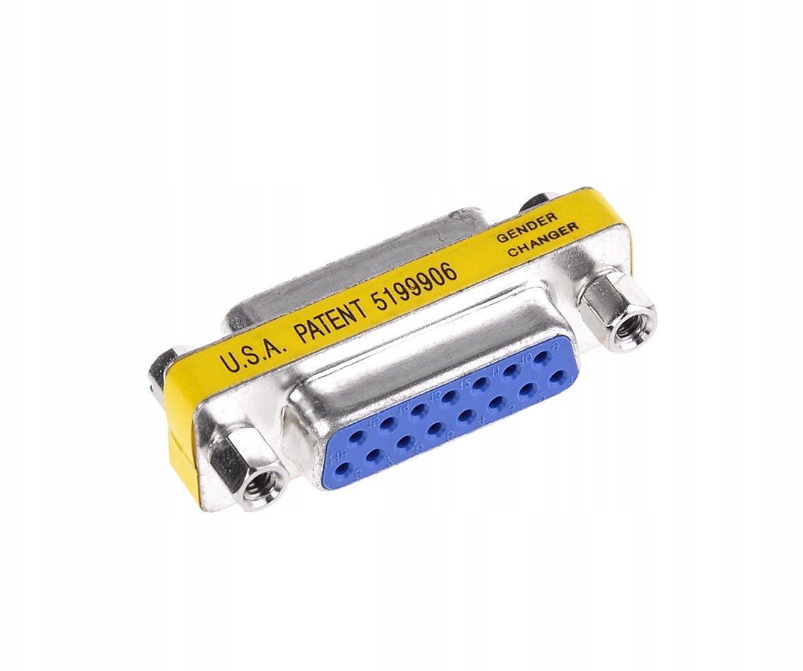 Złącze DB15 gniazdo-gniazdo |