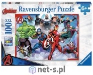 Ravensburger Puzzle 100el XXL Avengers Zgromadzenie rysunkowe 108084