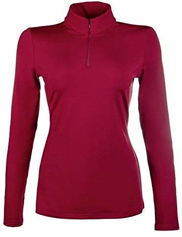 HKM HKM Basic koszulka funkcyjna czerwone wino L 12381-3100-L