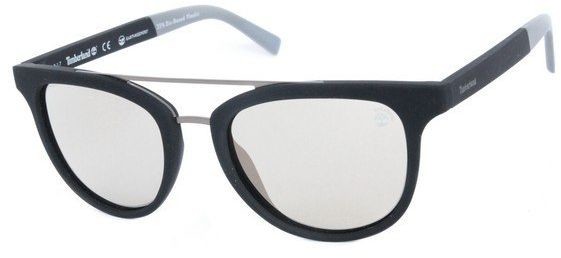 Timberland Okulary przeciwsłoneczne Damskie TB9130-5202R Czarny (52 Mm)